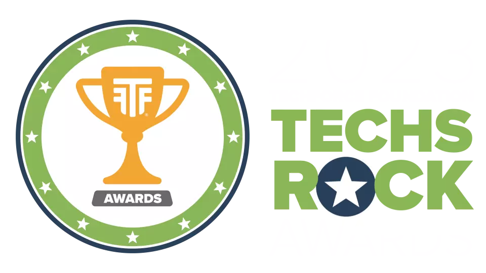 2023 Techs Rock Awards Logo